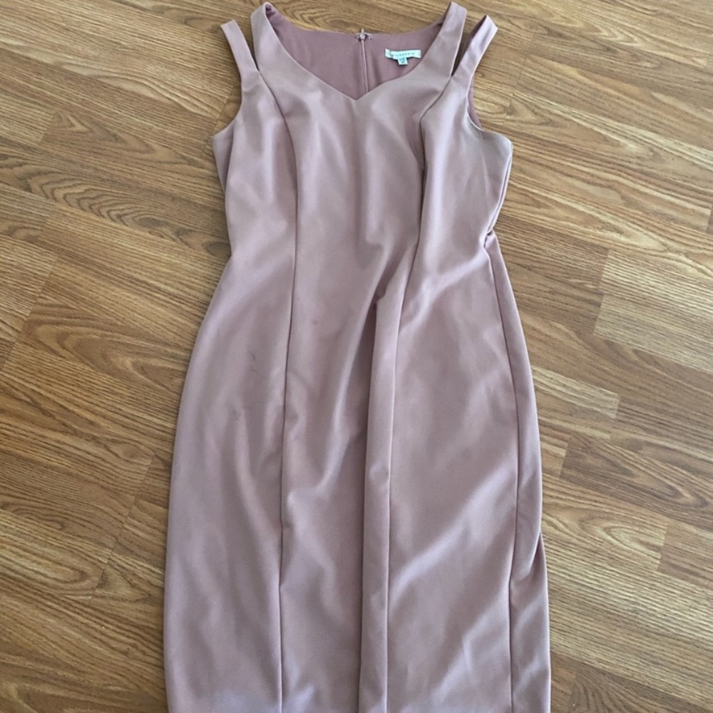 Tash + Sophie pink work dress size 10